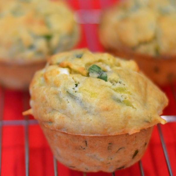 Recipe: Vegan Cheese and Onion Muffins