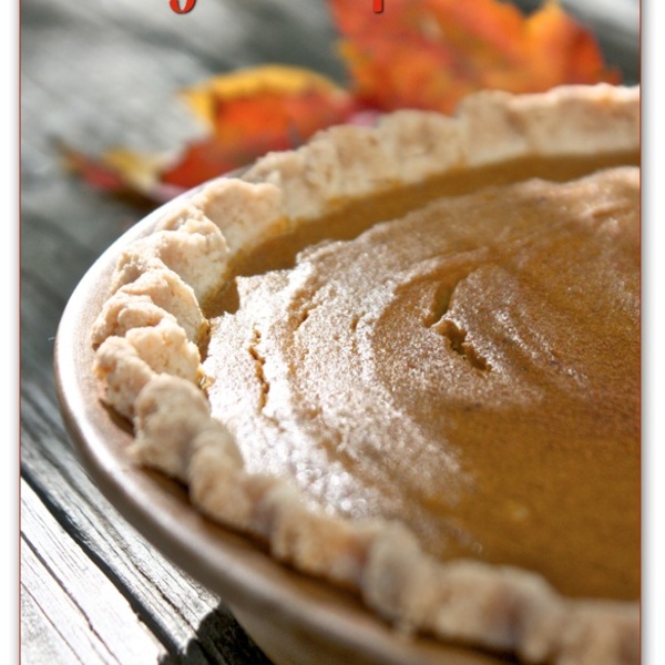 Date-sweetened, Vegan Pumpkin Pie