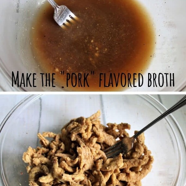 Vegan Pulled Pork Sandwich