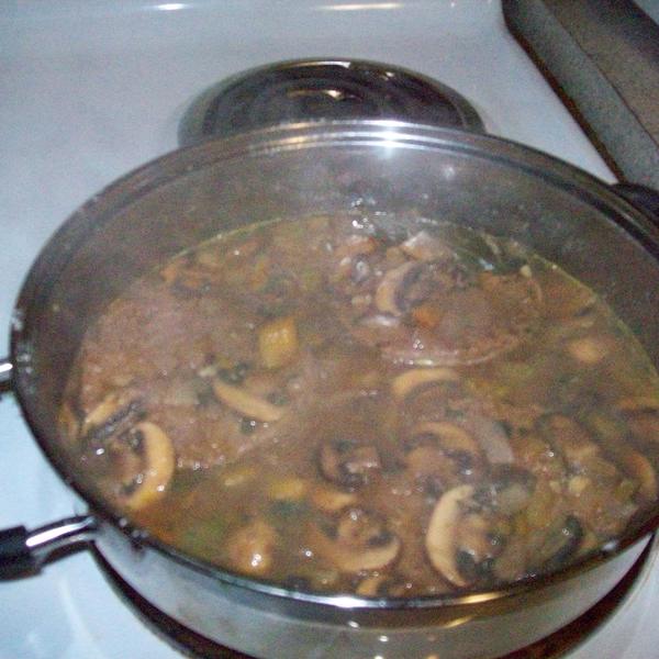 Vegan Grillers With Mushroom Gravy