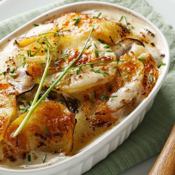Spicy Vegan Scalloped Potatoes Recipe