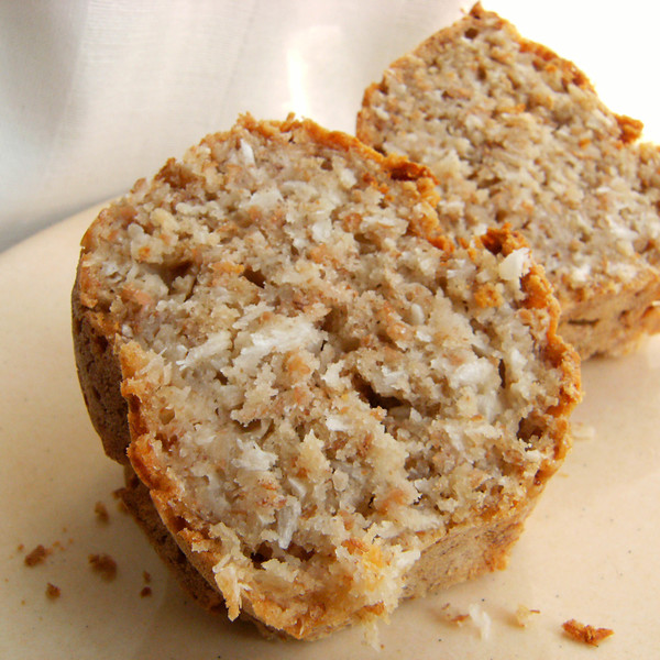 Coconut Tofu Snack Cake (Vegan