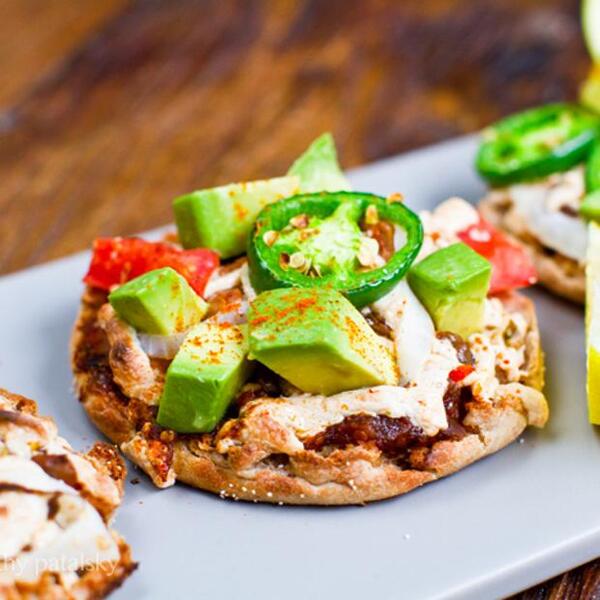 Easy Mini Nacho Pizzas!