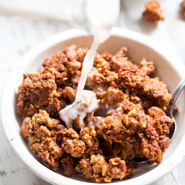 Pumpkin Spice Granola {Paleo, Vegan, GF}
