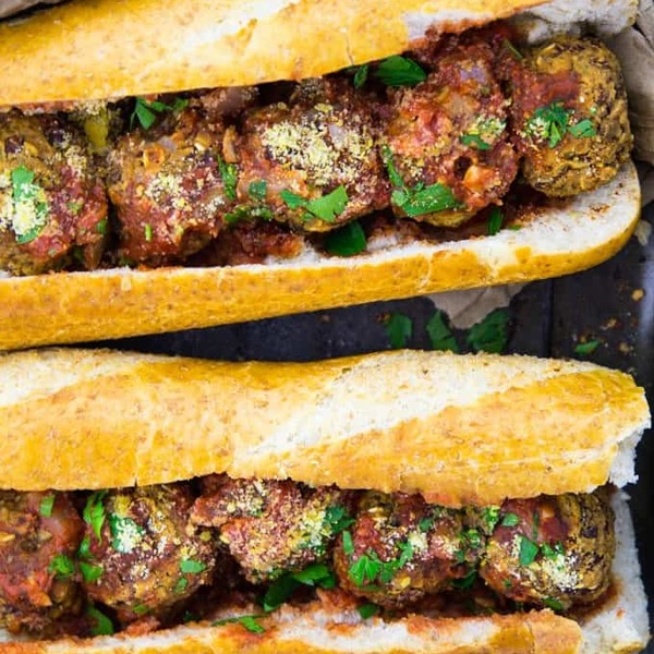Vegan Meatball Sub