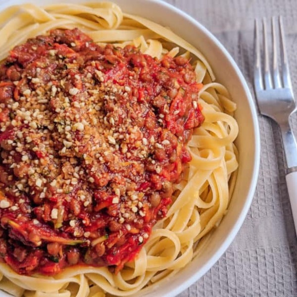 Lentil Bolognese