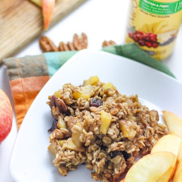 Apple Vegan Baked Oatmeal with Karuna