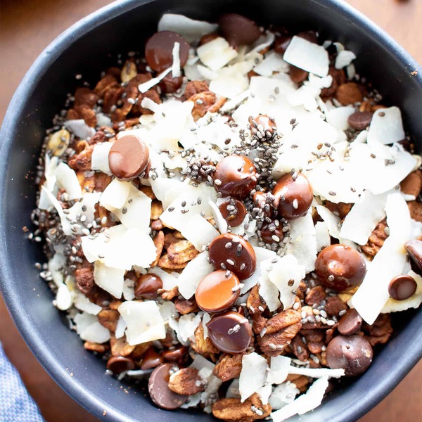 Midnight Mocha Oatmeal Bowls (Vegan, Gluten Free, Dairy-Free)