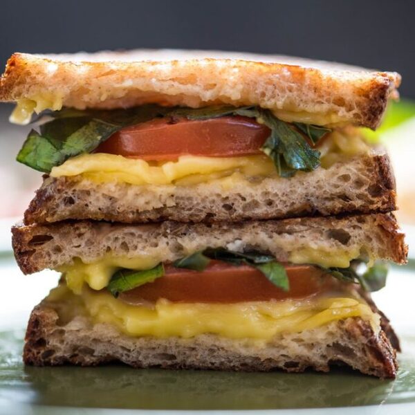 Caprese Salad Grilled Cheese