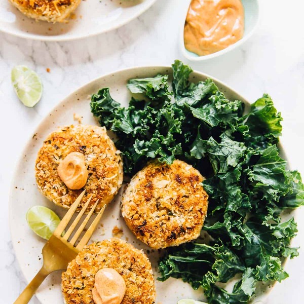 Vegan Crab Cakes (Happy Hearts “Crab” Cakes) from Sweet Potato Soul