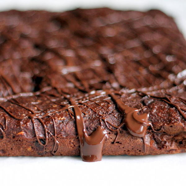 Double Chocolate Banana Bread Oat Bars {ve