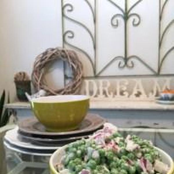 Creamy, Pea Salad