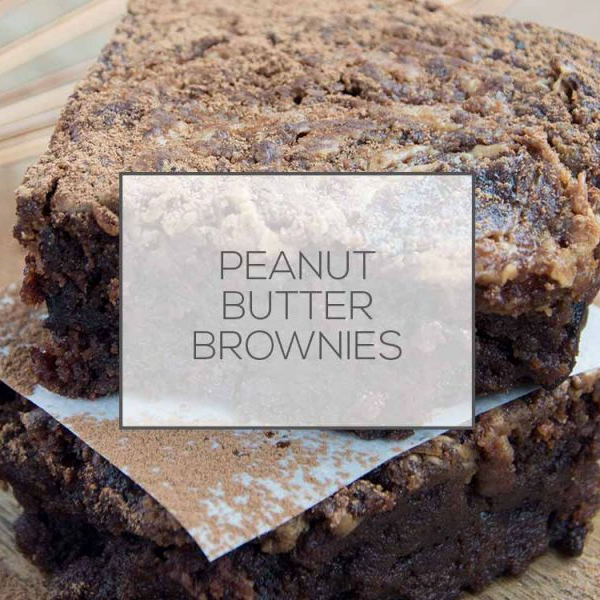 Peanut Butter Brownies