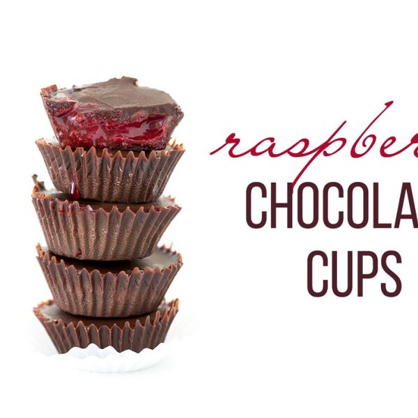 Raspberry Chocolate Cups