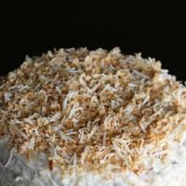 Vegan and Gluten-Free Coconut Birthday Cak