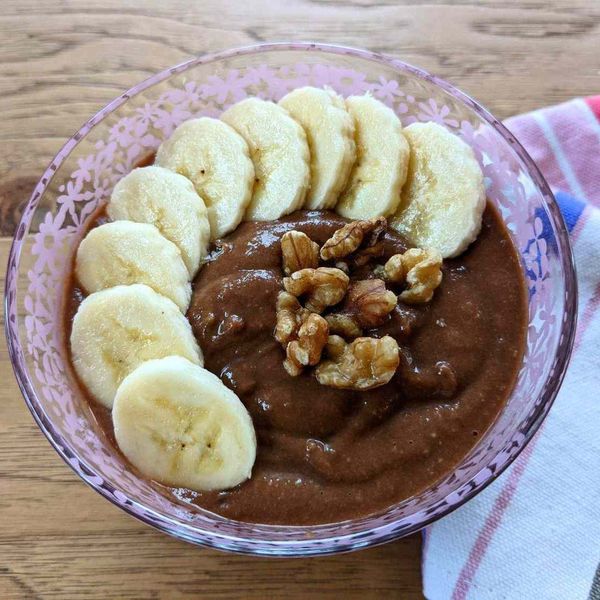 Vegan Chocolate Banana “Pudding”