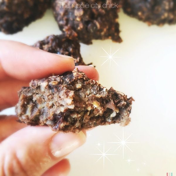 Chocolate Oatmeal Cookies- Healthified