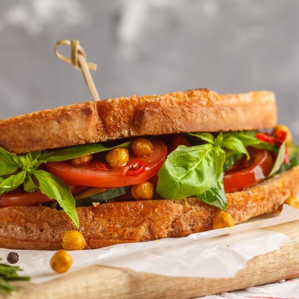 Vegetarian Chickpea Salad Sandwich Recipe