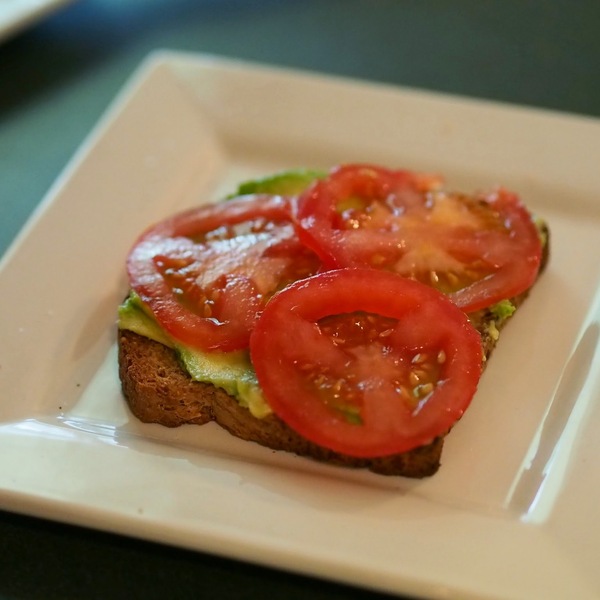 The Avocado Tomato Open-Face