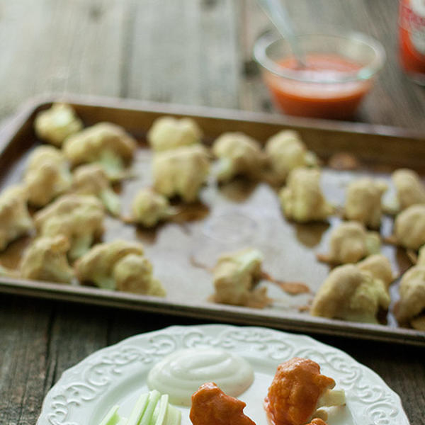 Beer Battered Cauliflower Wings (Gluten fr