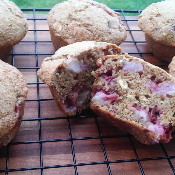 Vegan Strawberry Muffins