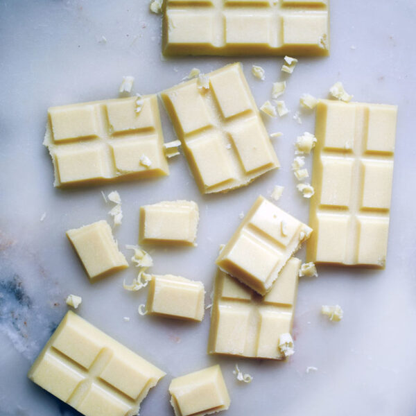 Vegan white chocolate