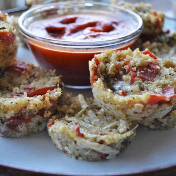 Quinoa Pizza Muffins