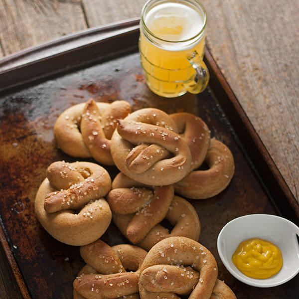Whole Wheat Soft Pretzels