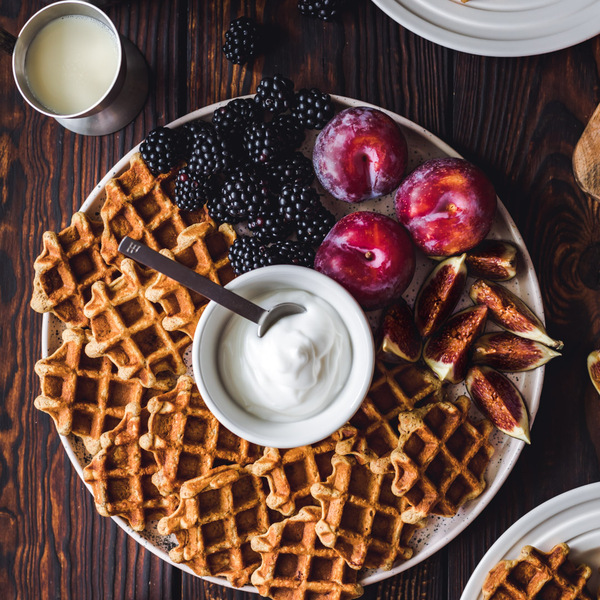 Vegan Mini Waffles