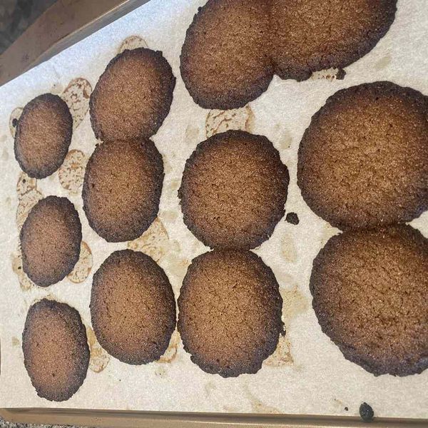 Crispy Vegan Gingersnaps