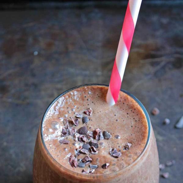 Chocolate Maca Protein Smoothie