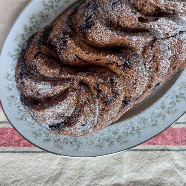Vegan Blueberry-Banana Bread