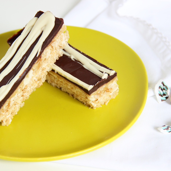 Twix Rice Krispy Treat Bars