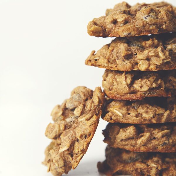 Pistachio Chocolate Chip Oatmeal Raisin Cookies
