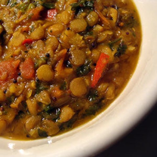Vegan Green Lentil Curry