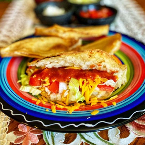 Air Fryer Vegan Tacos