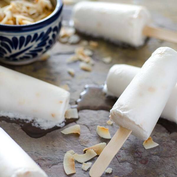Vegan Coconut Paletas