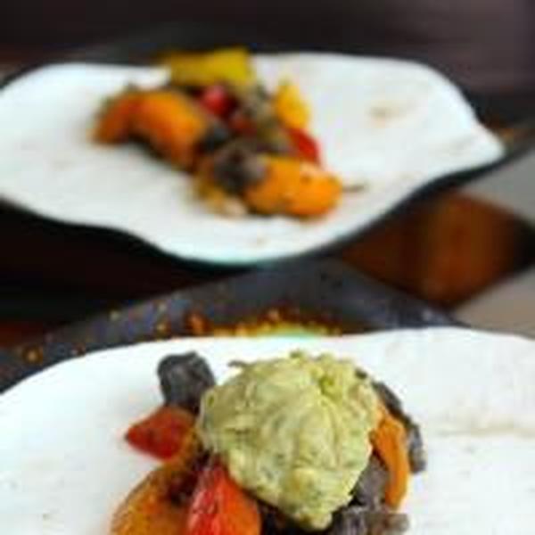 Vegan Portobello Mushroom Fajitas