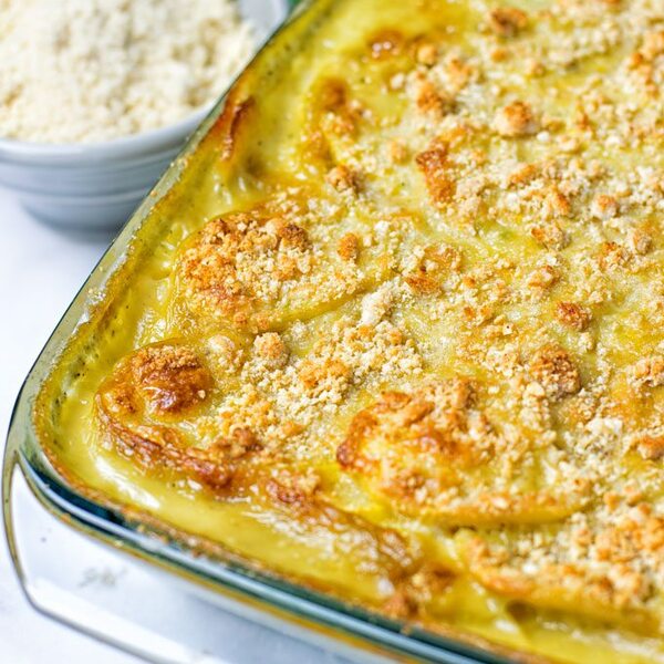 Garlic Butter Scalloped Potatoes