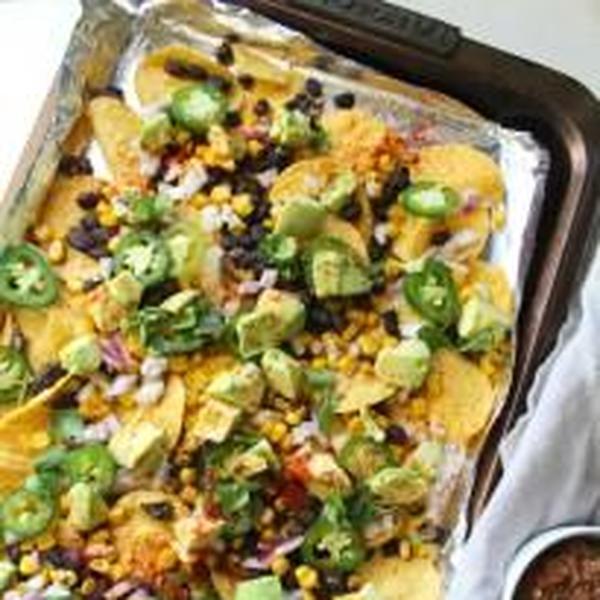 Loaded Vegan Nachos
