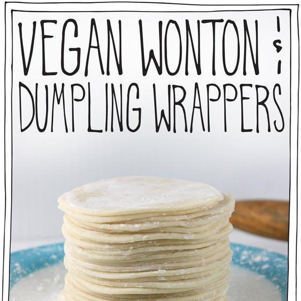 Vegan Wonton & Dumpling Wrappers
