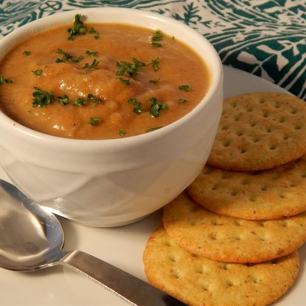 Golden Vegan Cauliflower ‘Bisque’